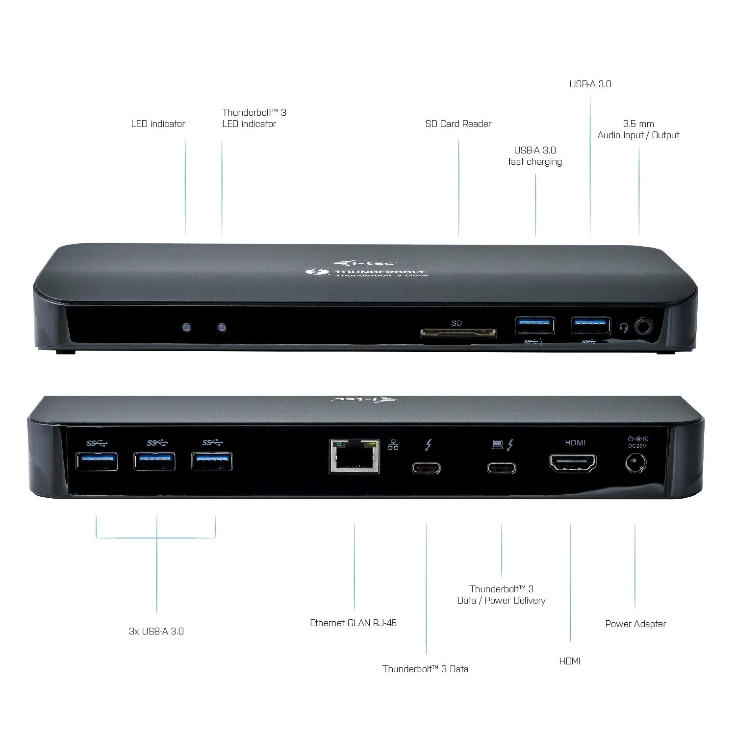i-tec-station-d-accueil-thunderbolt-3-double-4k-60hz-ou-5k-60hz-power-delivery-6 image 4