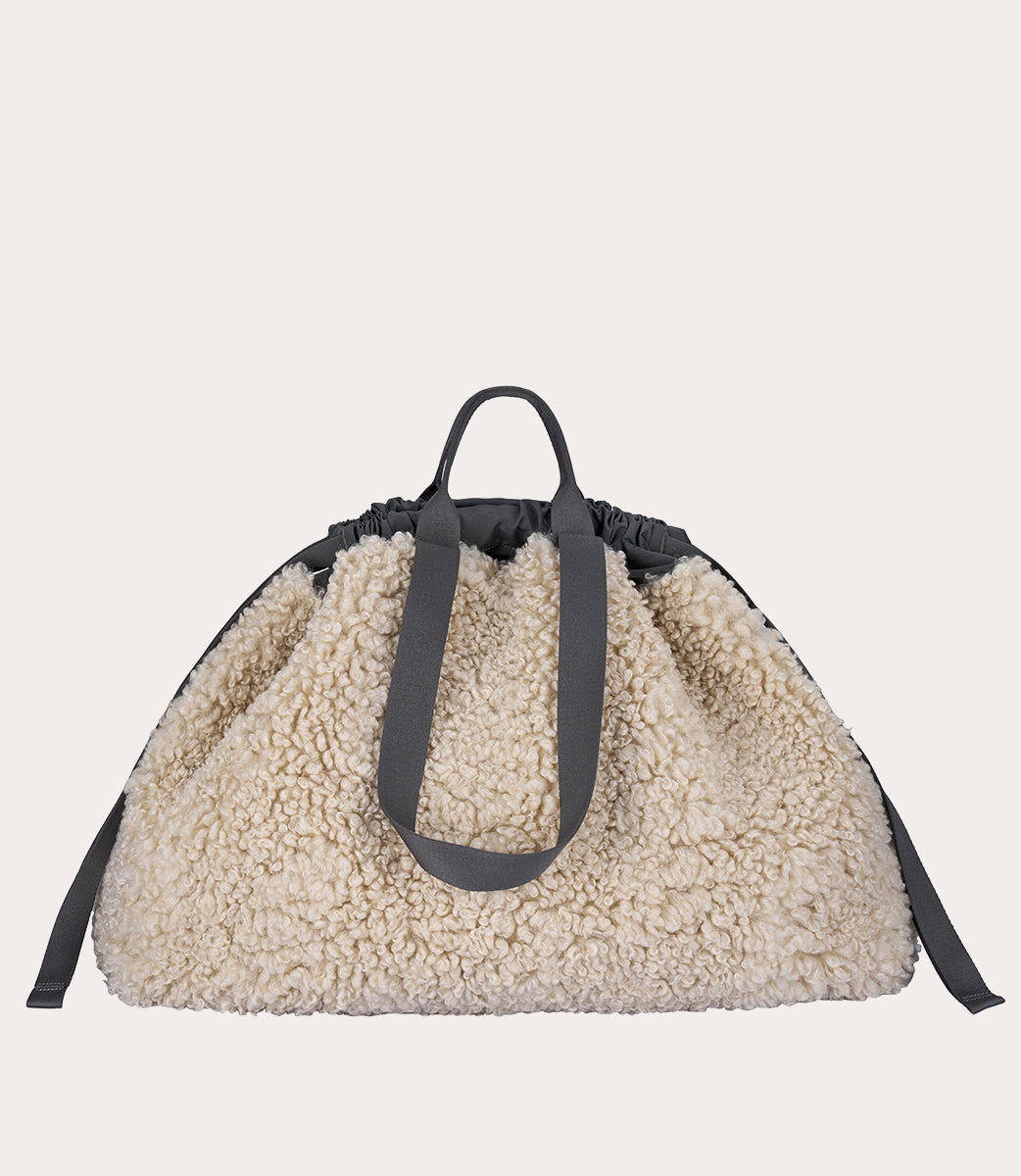 tucano-carry-sheep-large-sac-de-week-end-fausse-fourrure-effet-mouton image 4