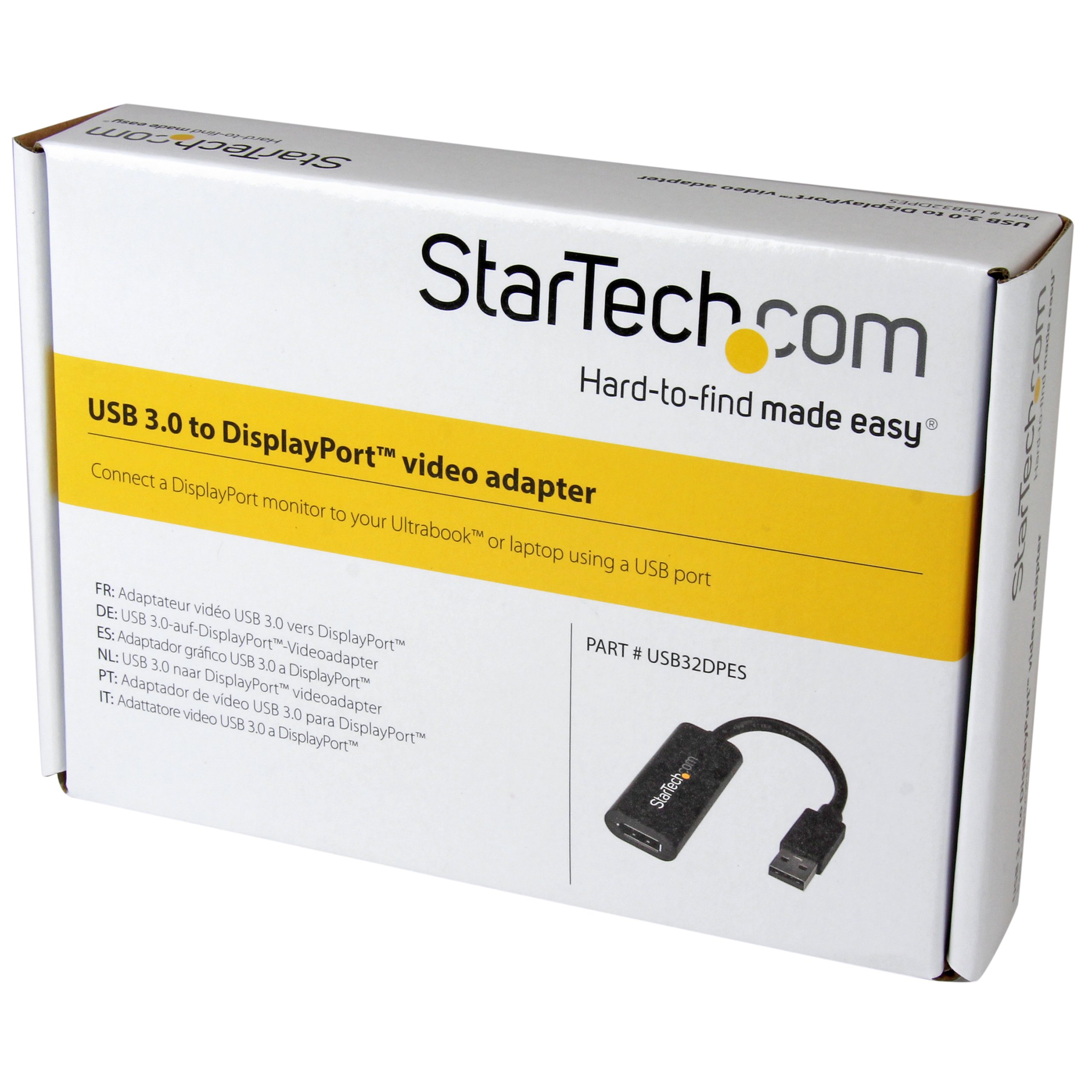 startech-com-adaptateur-vid-o-slim-usb-3-0-vers-displayport-2560x1600-1080p image 5