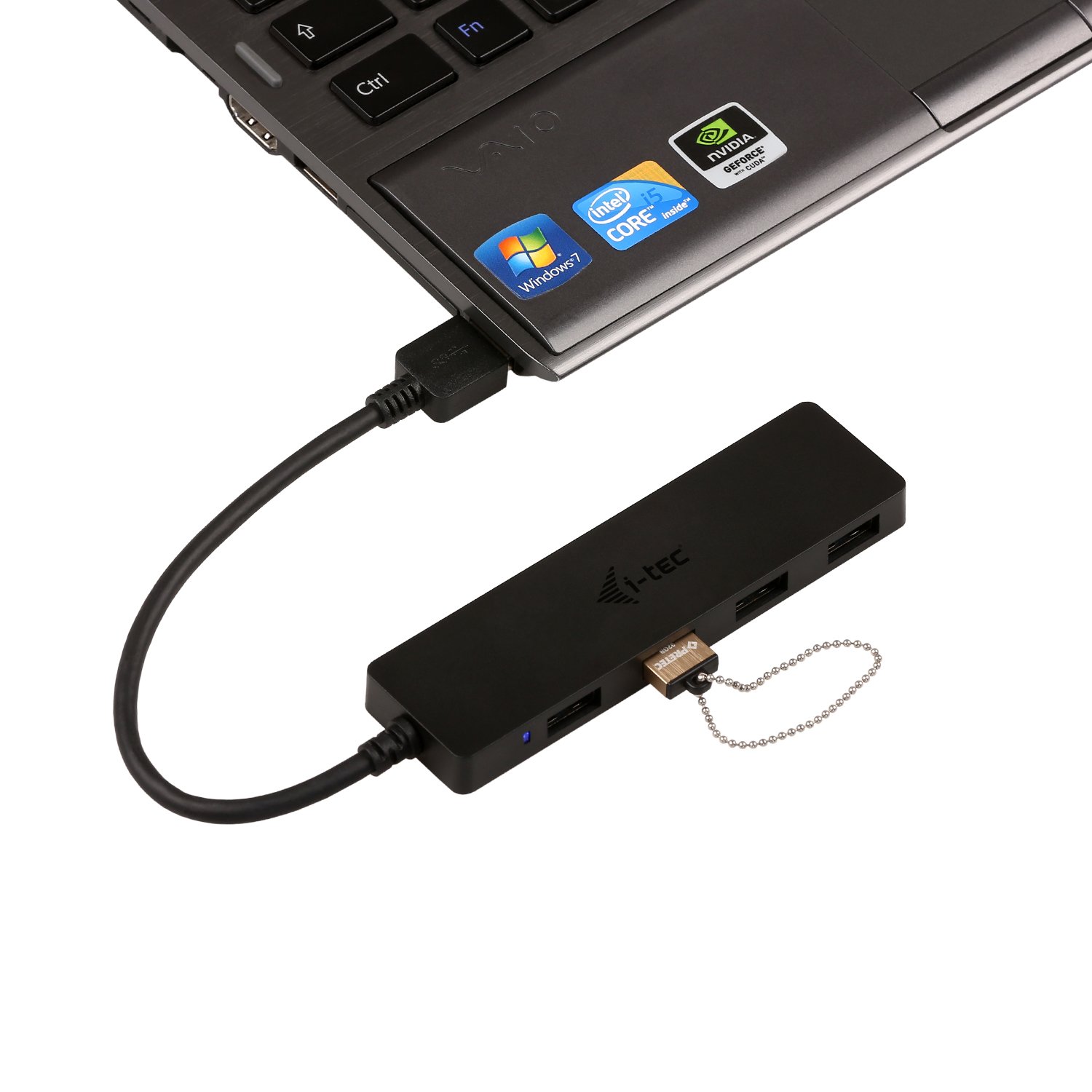 i-tec-u3hub404-hub-usb-3-0-fin-4-ports-37-g-nomade image 7