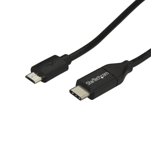 startech-com-usb2cub1m-c-ble-usb-c-vers-micro-b-1-m-usb-2-0-donn-es image 1