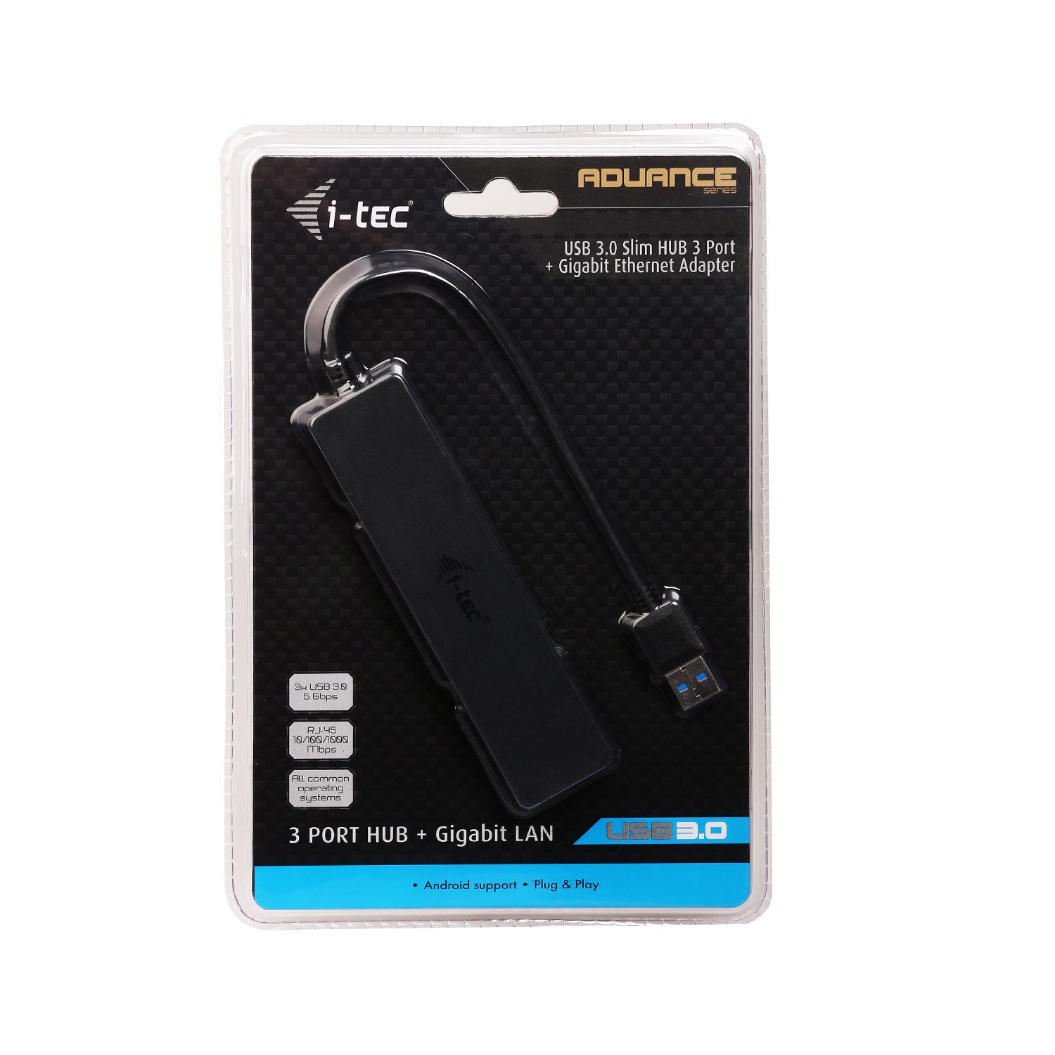 i-tec-solomon-hub-usb-3-0-slim-3-ports-adaptateur-gigabit-ethernet image 7