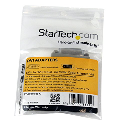 startech-com-dviidvidfm-adaptateur-vid-o-dvi-i-vers-dvi-d-dual-link-f-m image 8