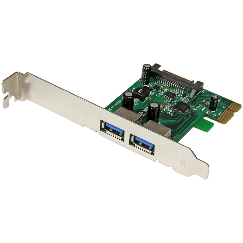 startech-com-pexusb3s24-carte-pcie-2-ports-usb-3-0-5-gbps-uasp image 1