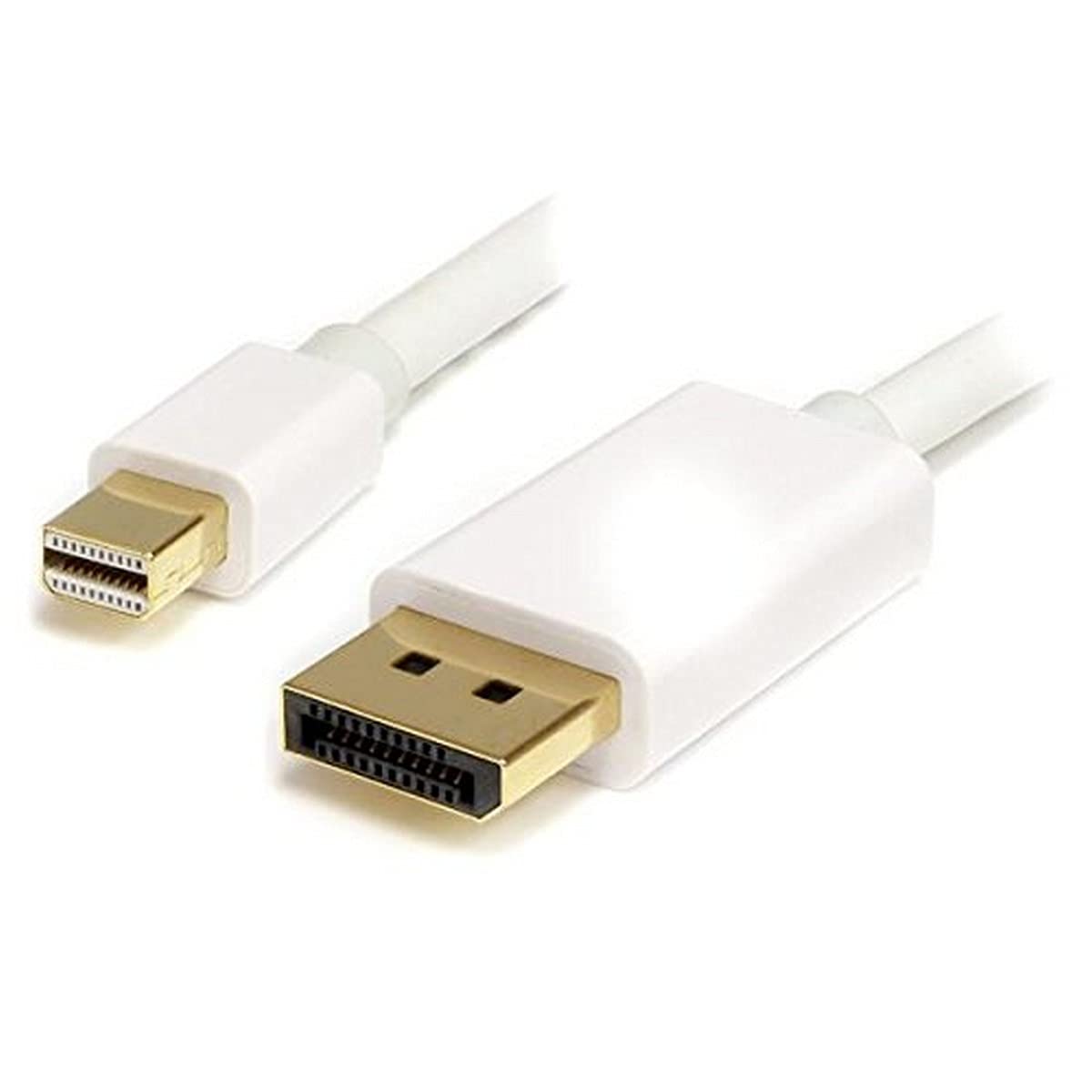 startech-com-c-ble-mini-displayport-vers-displayport-1-2-2-m-blanc-4k-mdp2dpmm2m image 8