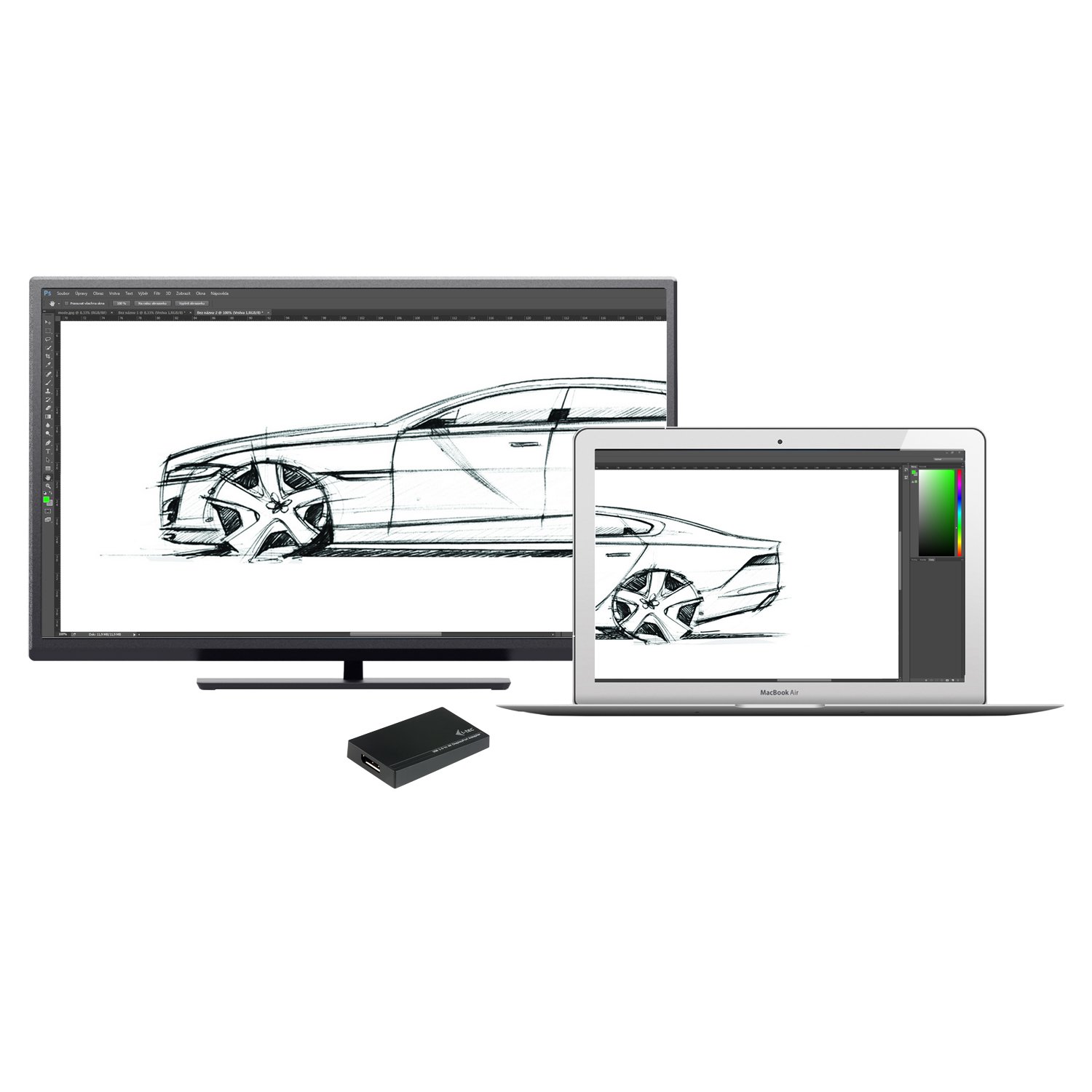 i-tec-adaptateur-usb-3-0-vers-displayport-4k-ultra-hd image 5