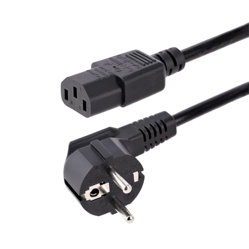 startech-com-pxt101eur-cordon-alimentation-pc-2m-schuko-ue-vers-c13-noir image 5