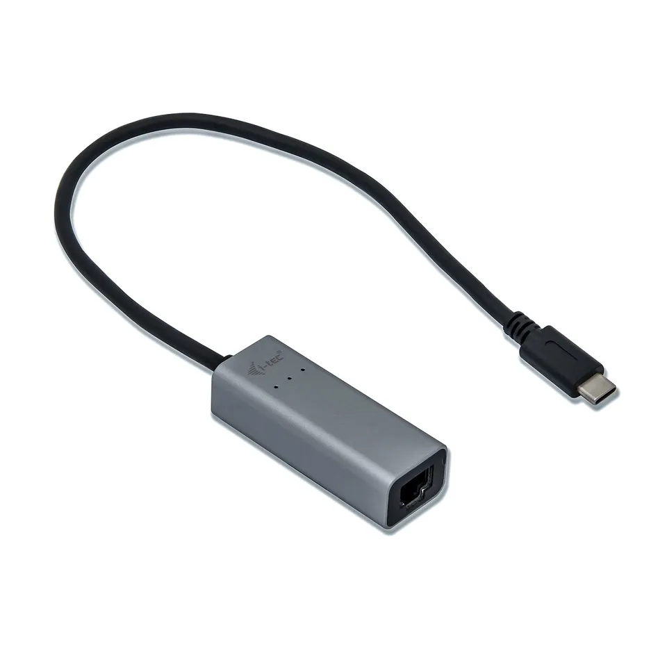 i-tec-c31metalglan-adaptateur-usb-c-vers-gigabit-ethernet-rj-45-m-tal image 1