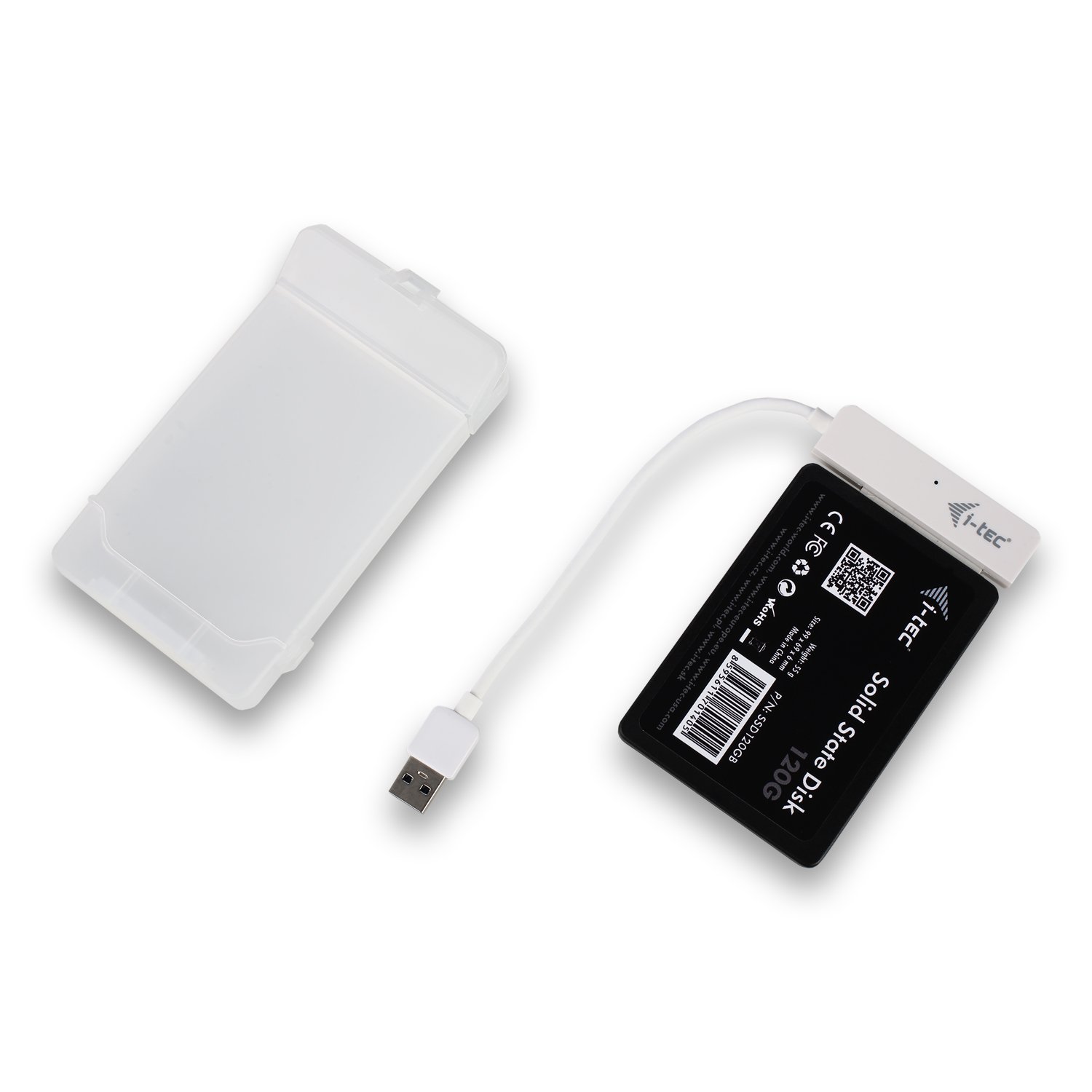 i-tec-mysafe-usb-3-0-bo-tier-disque-dur-externe-2-5-9-5-mm-sata-blanc image 3