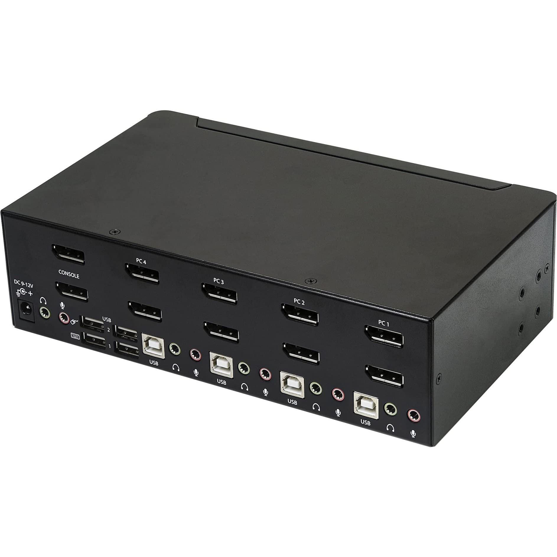 startech-com-st12mhdlan-series-switch-kvm-4-ports-double-displayport-4k-60-hz-av image 4