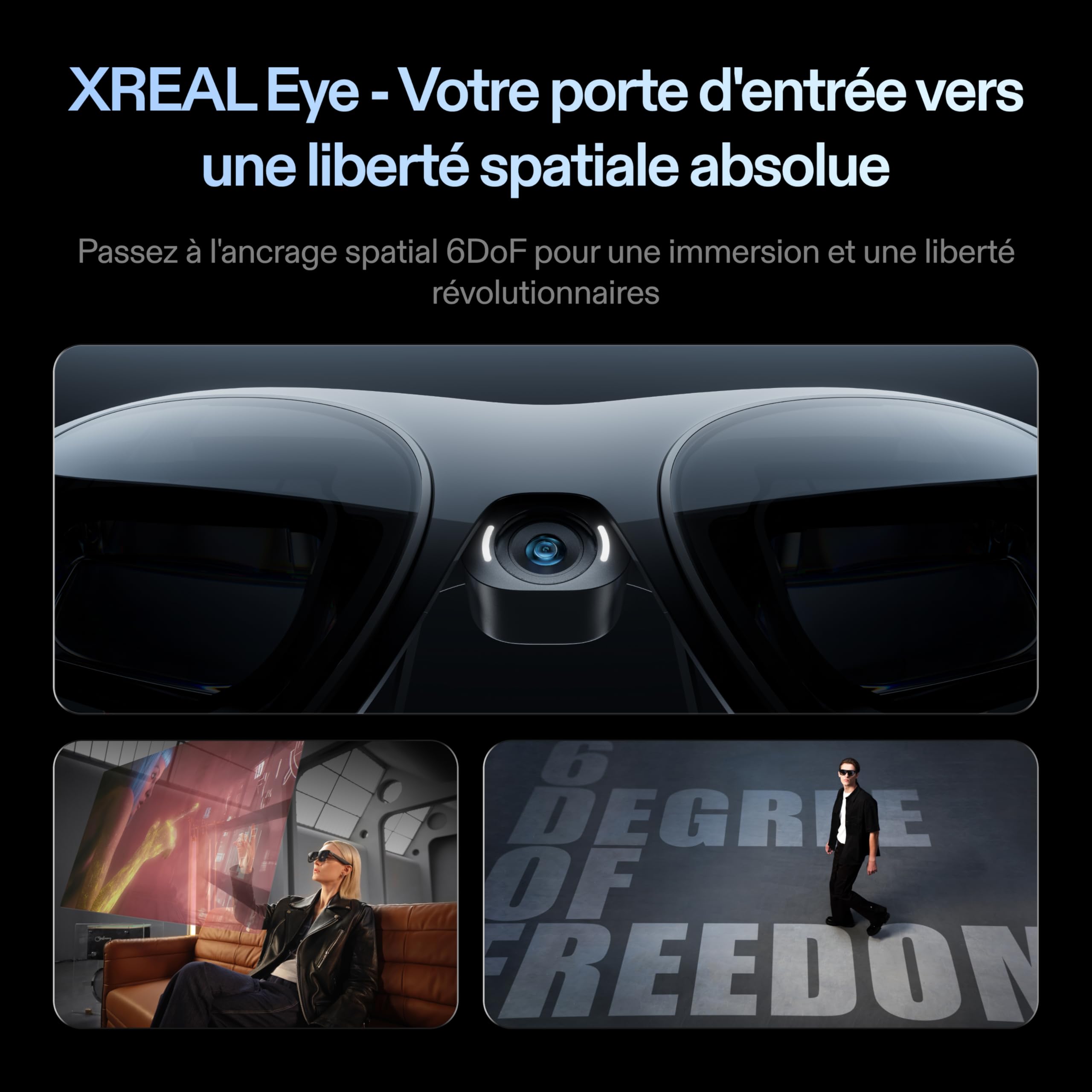 xreal-one-pro-lunettes-ar-puce-x1-cran-171-120hz-57-3dof-6dof-son-bose image 5