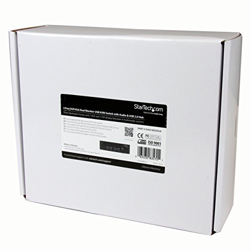 startech-com-switch-kvm-4-ports-double-cran-dvi-vga-avec-hub-usb-et-audio image 7