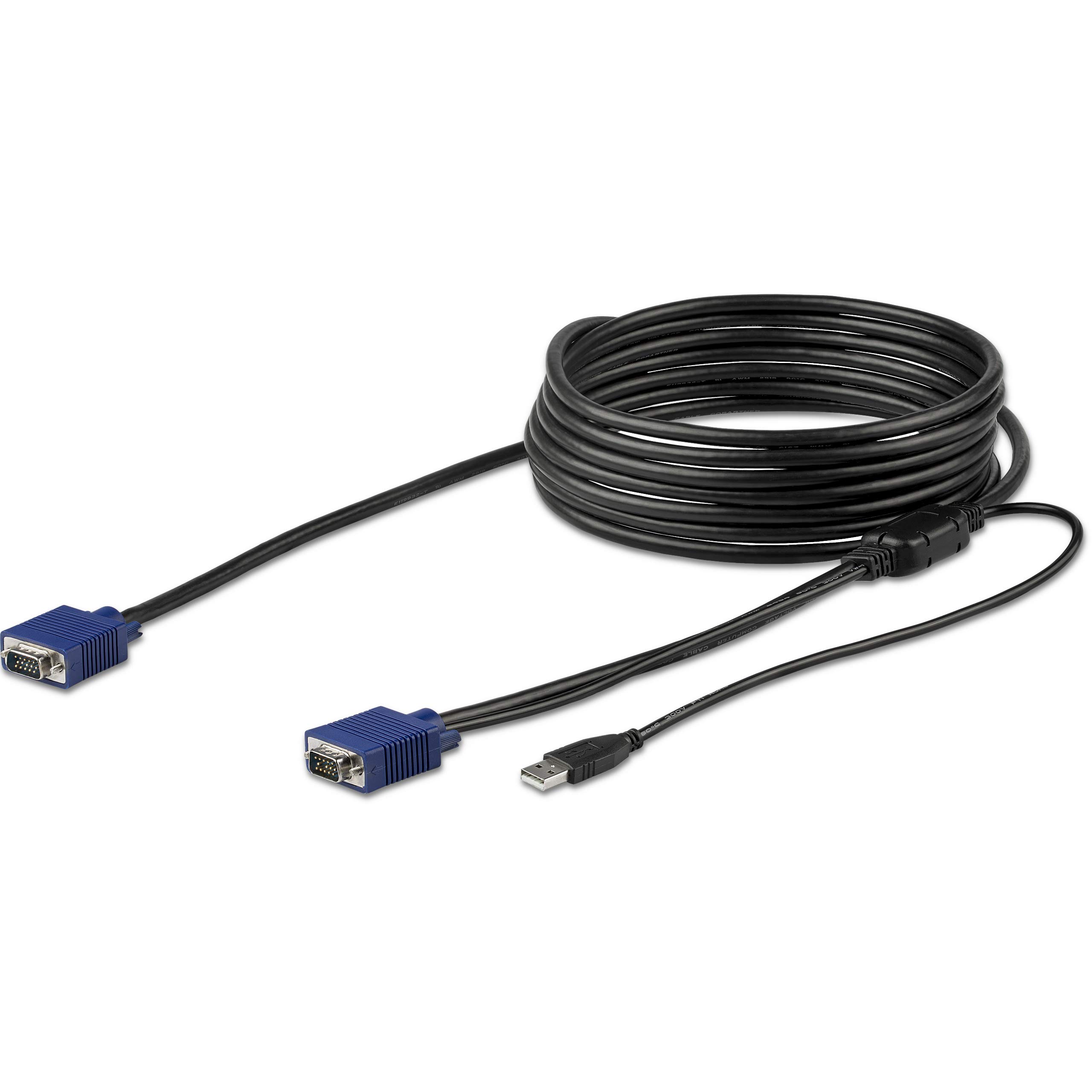 startech-com-rkconsuv15-c-ble-kvm-usb-vga-4-6-m-pour-console-rack image 4