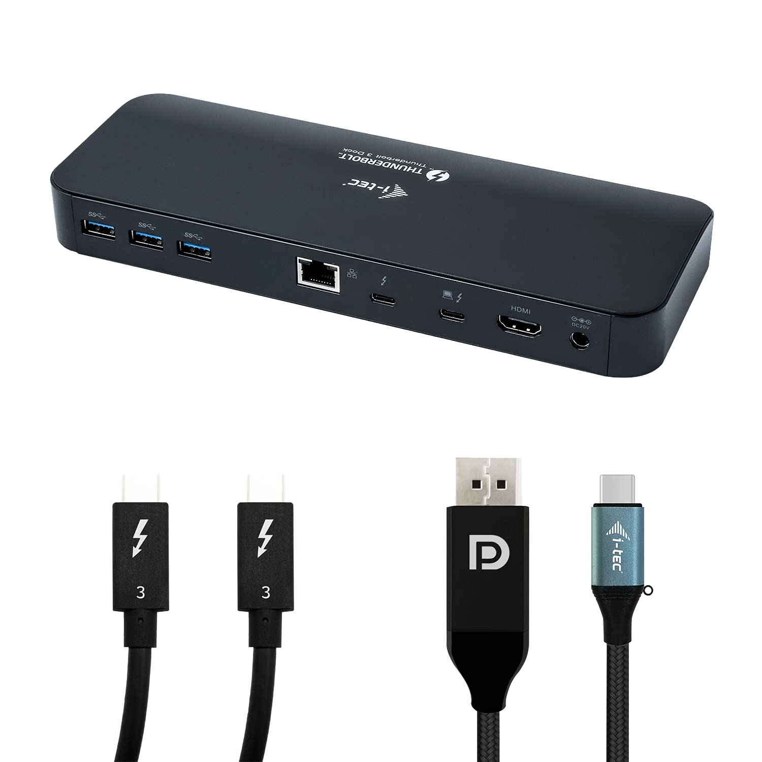i-tec-thunderbolt-3-station-d-accueil-2x-4k-1x-5k-hdmi-85w-power-delivery image 1