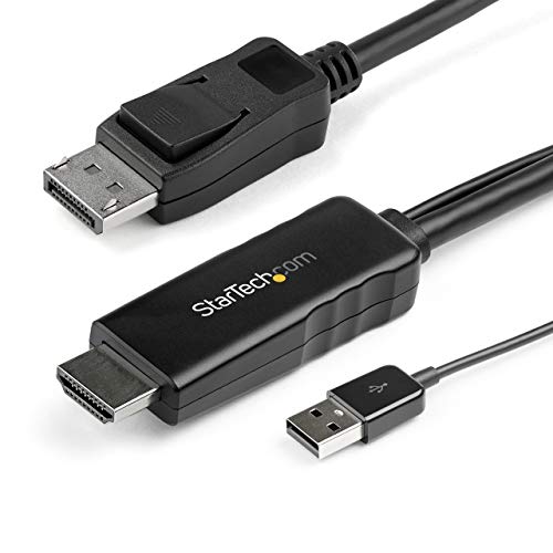 startech-com-hd2dpmm10-c-ble-convertisseur-hdmi-vers-displayport-3-m-4k image 7