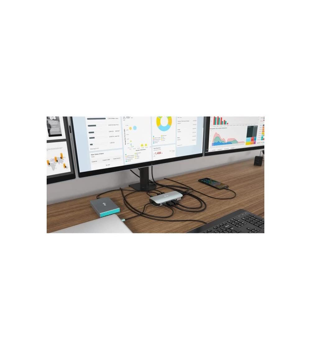 i-tec-usb-c-3x-full-hd-nano-station-d-accueil-2x-displayport-hdmi-gigabit-ethern image 3
