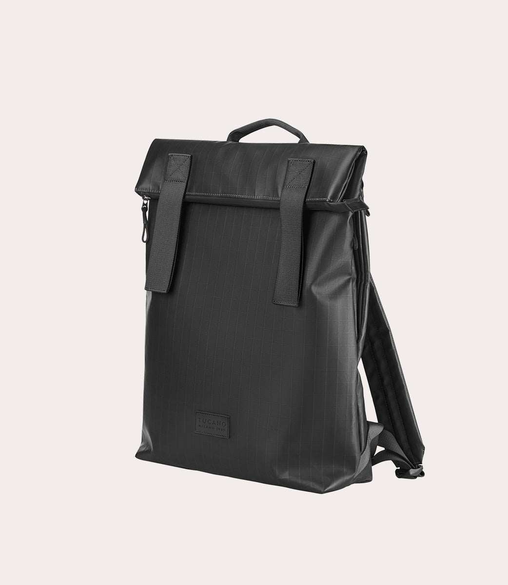 tucano-fold-sign-backpack-sac-dos-15-6-macbook-16-effet-ripstop image 2