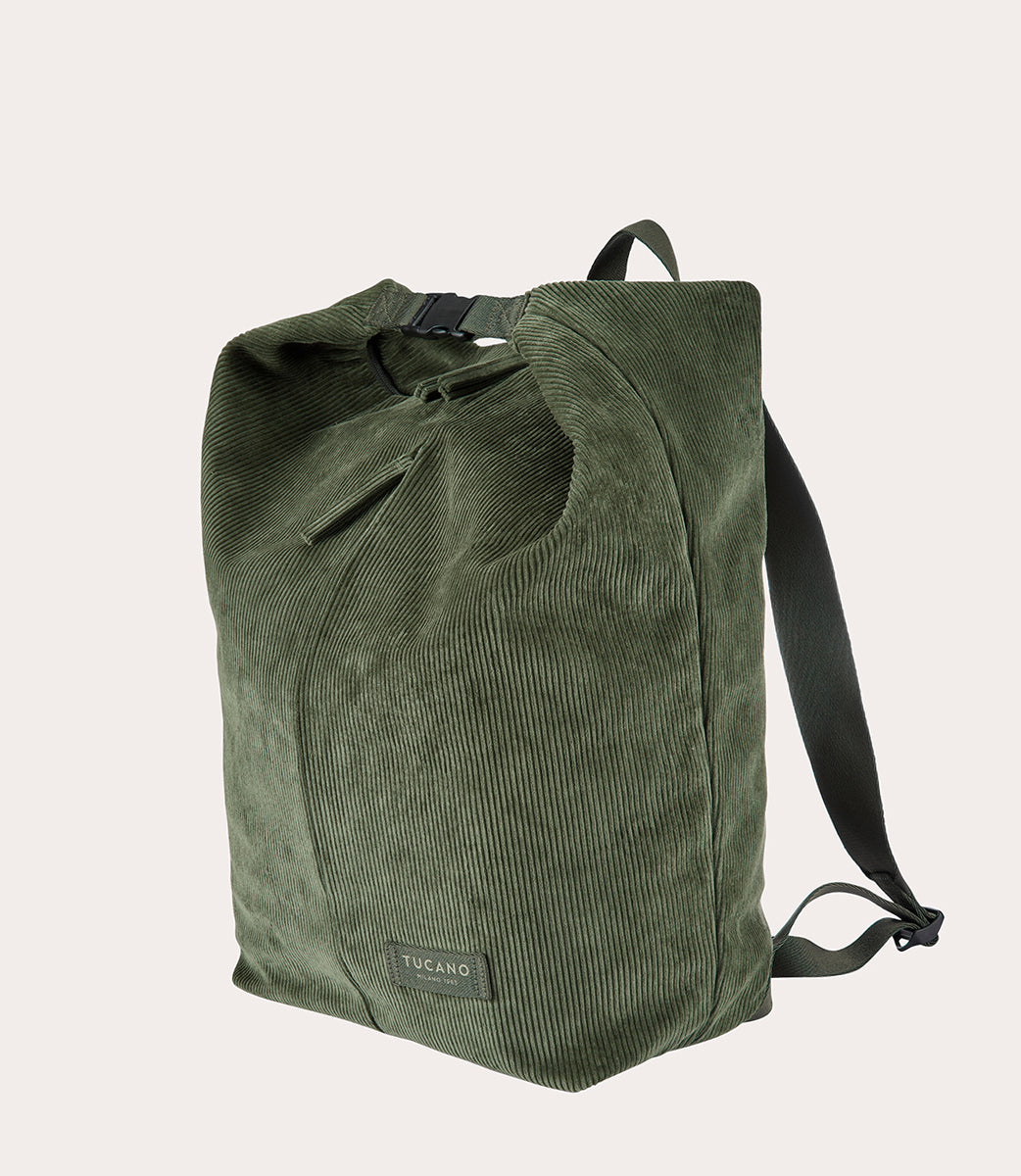 tucano-carry-corduroy-backpack-sac-dos-velours image 2