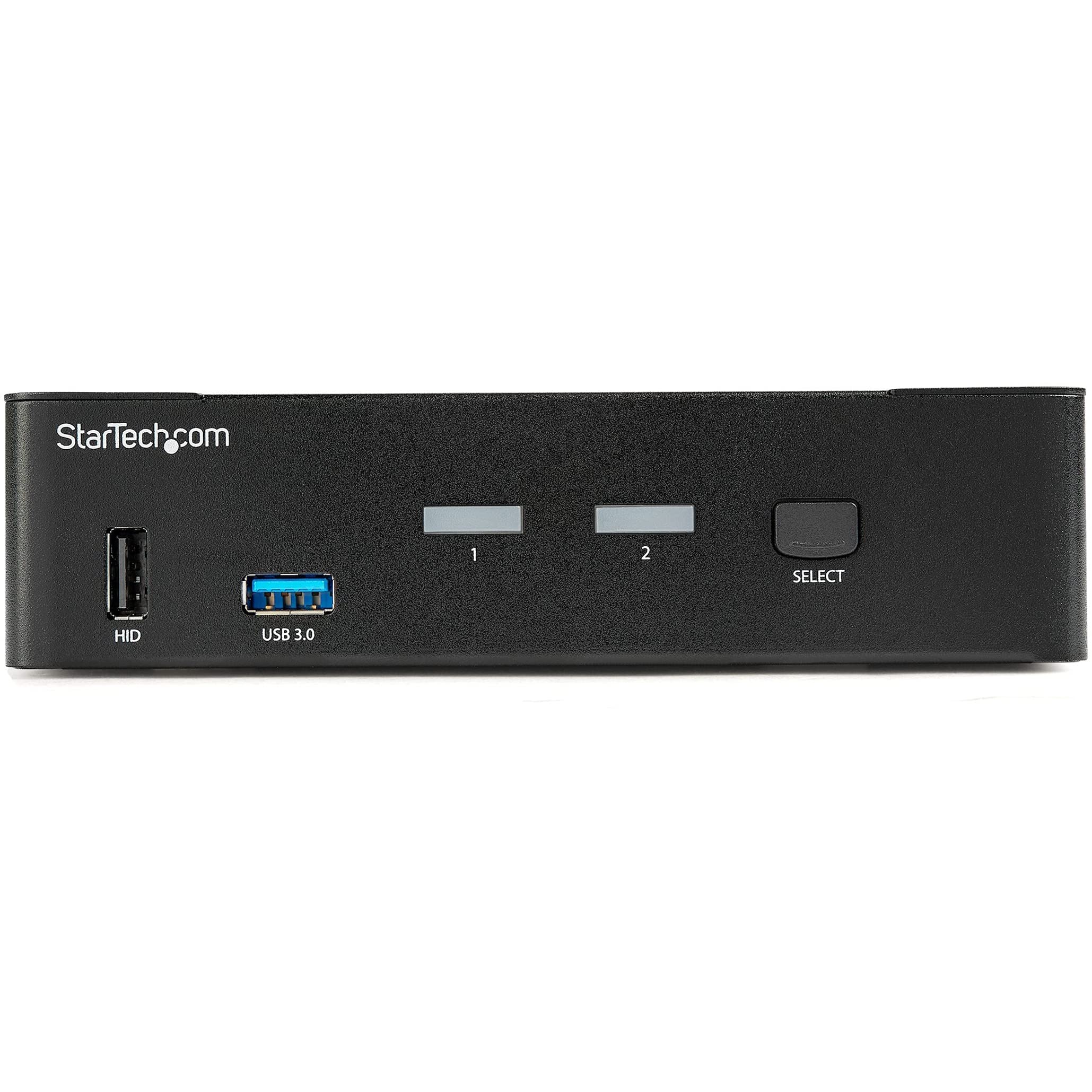 startech-com-st12mhdlan-series-switch-kvm-displayport-2-ports-4k-60hz-avec-hub-u image 2