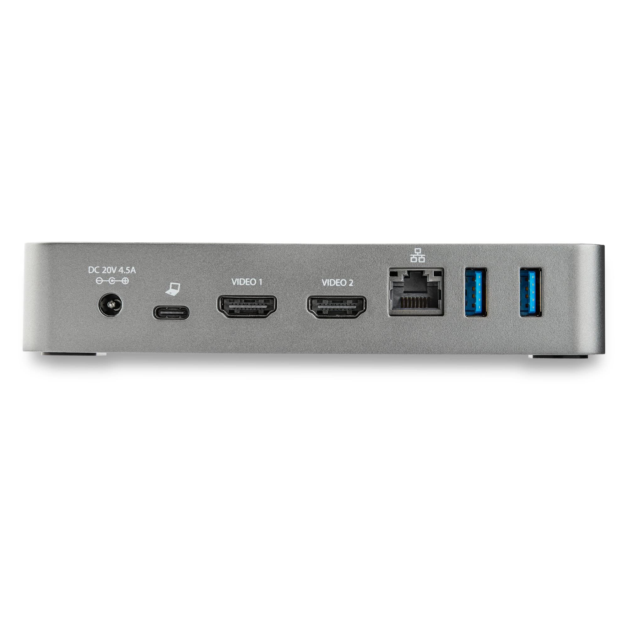 startech-com-dock-usb-c-displaylink-double-hdmi-1080p-65w-gbe-prise-ue image 4