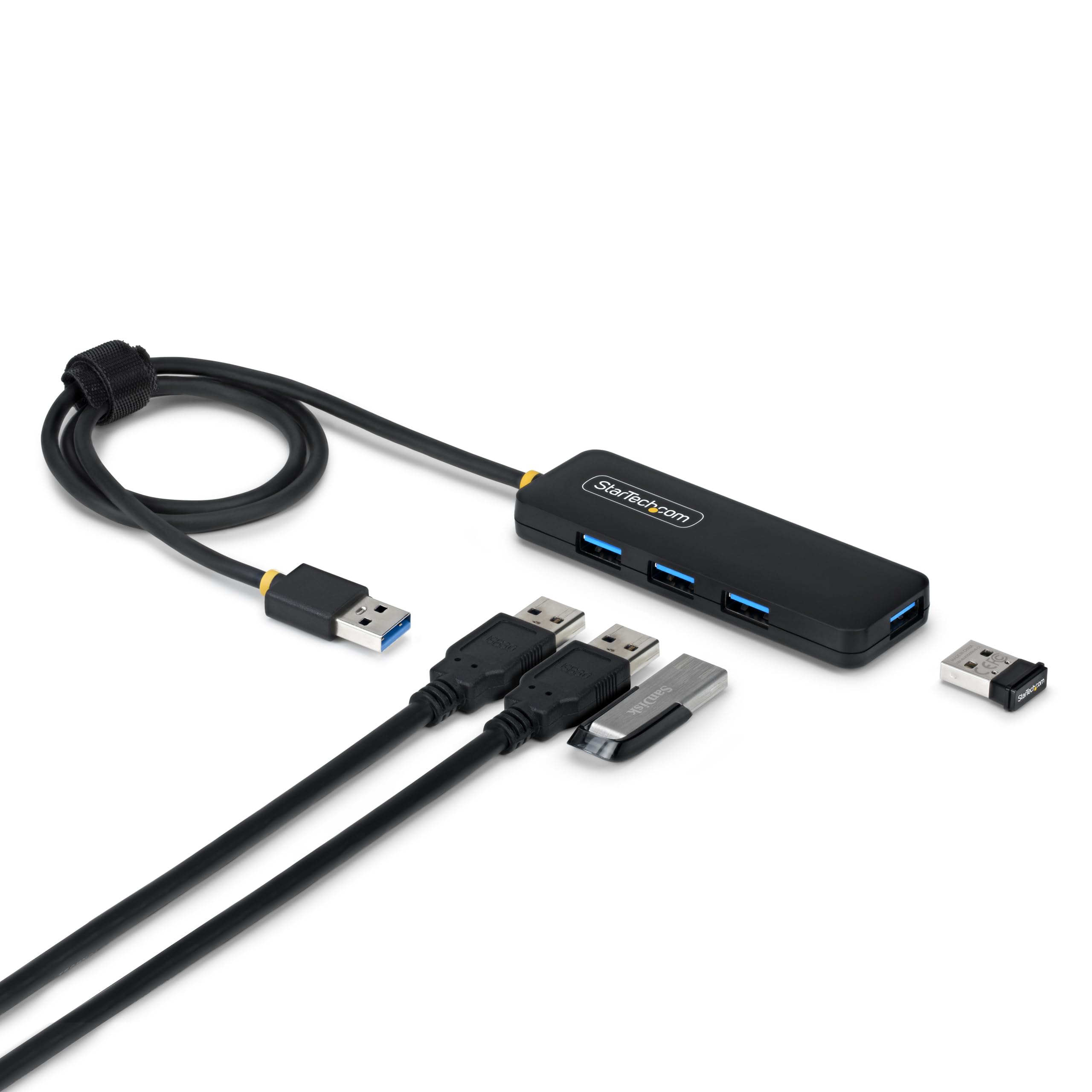 startech-com-hub-usb-a-4-ports-5gbps-c-ble-61-cm-h5a4a-usb-hub-2 image 1