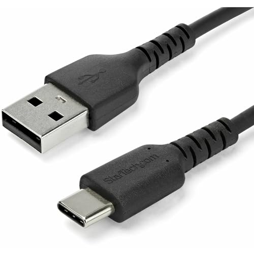 startech-com-c-ble-usb-a-vers-usb-c-1-m-3a-usb-2-0-robuste-noir image 8