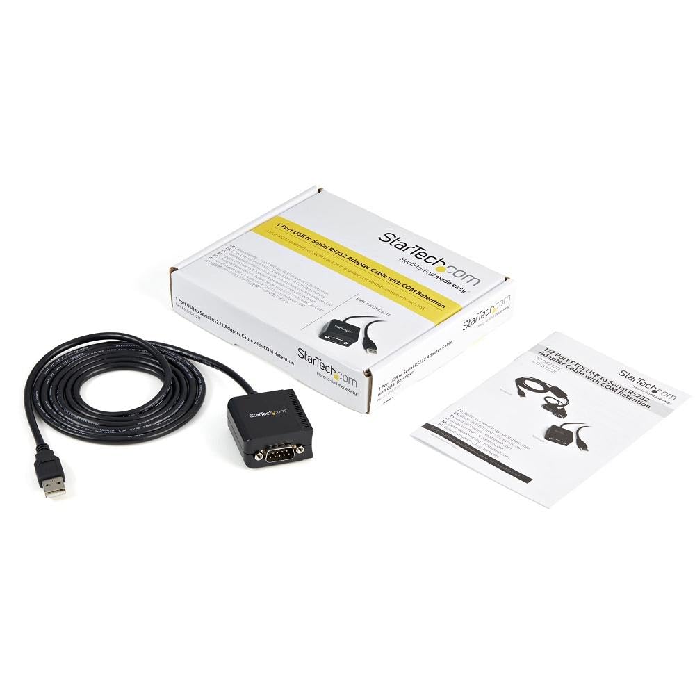 startech-com-icusb2321f-c-ble-usb-vers-s-rie-rs232-1-8-m-ftdi image 2
