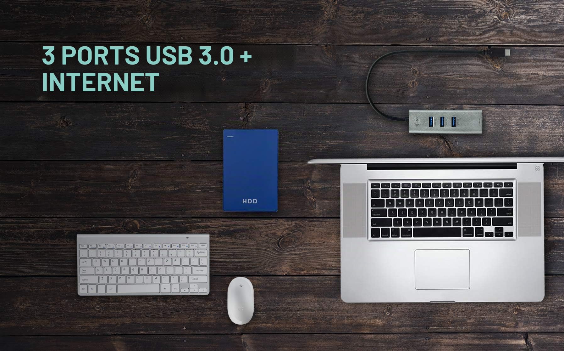i-tec-usb-c-m-tal-hub-3-ports-usb-3-0-gigabit-ethernet-rj-45 image 7