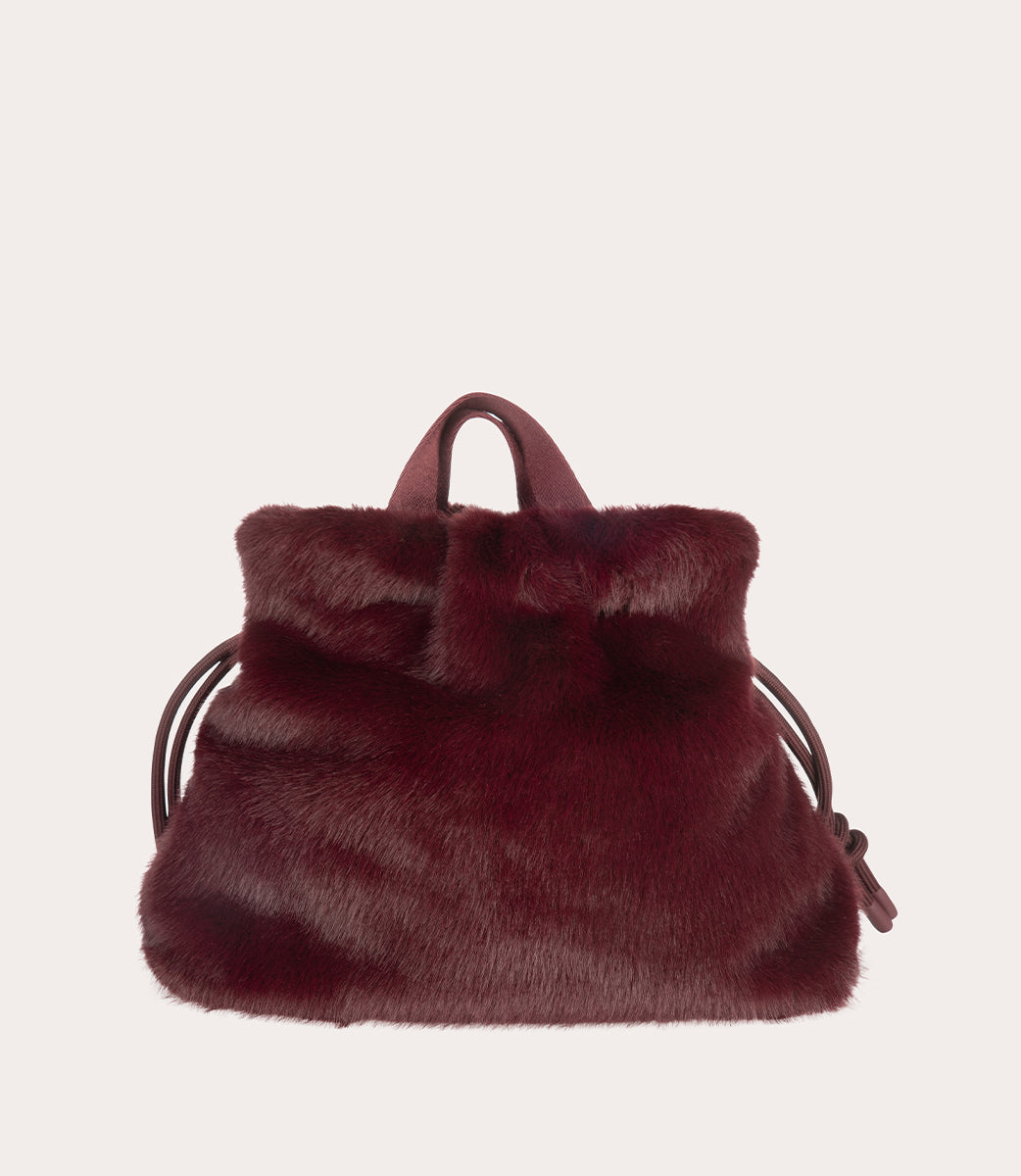 tucano-nina-fur-sac-beaut-fausse-fourrure-cordon-avec-bandouli-re image 8