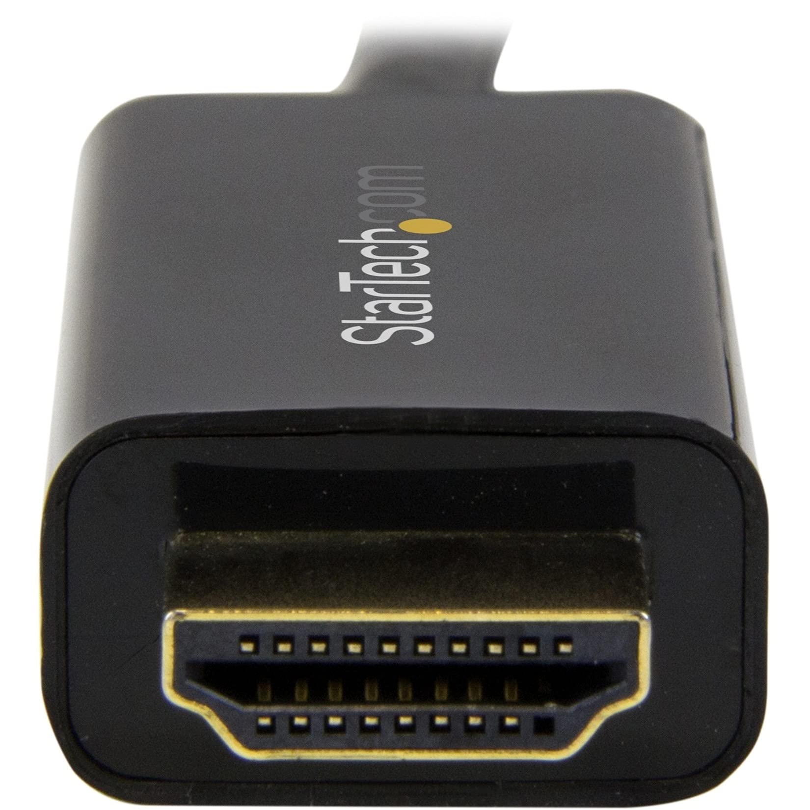startech-com-mdp2hdmm3mb-c-ble-mini-displayport-vers-hdmi-3-m-4k-30hz-noir image 3