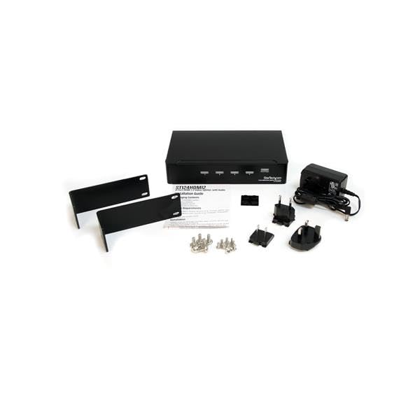 startech-com-r-partiteur-vid-o-hdmi-4-ports-avec-amplificateur-et-audio image 8