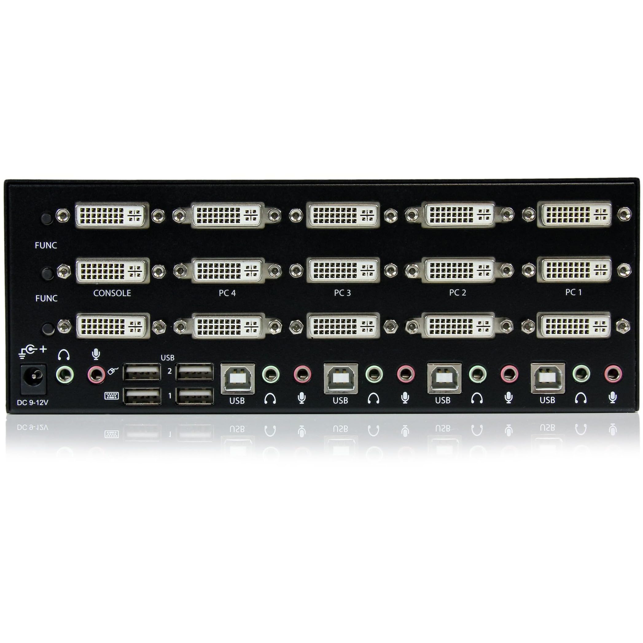 startech-com-switch-kvm-dvi-triple-cran-4-ports-avec-audio-et-hub-usb-2-0 image 3