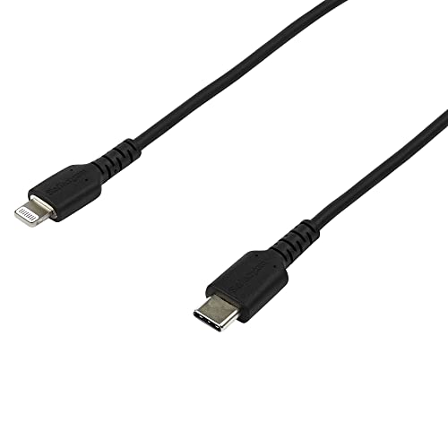 startech-com-rusbcltmm2mb-c-ble-usb-c-vers-lightning-2-m-robuste-mfi-noir image 6
