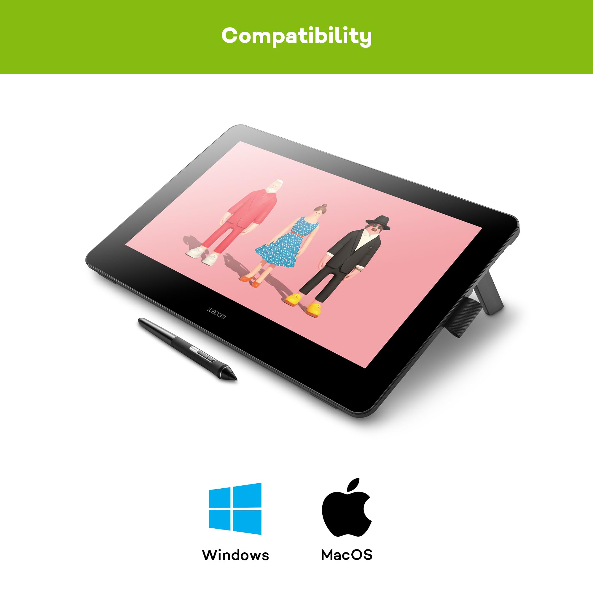 wacom-cintiq-pro-16-tablette-graphique-15-6-4k-multi-tactile-adobe-rgb-pro-pen-2 image 6