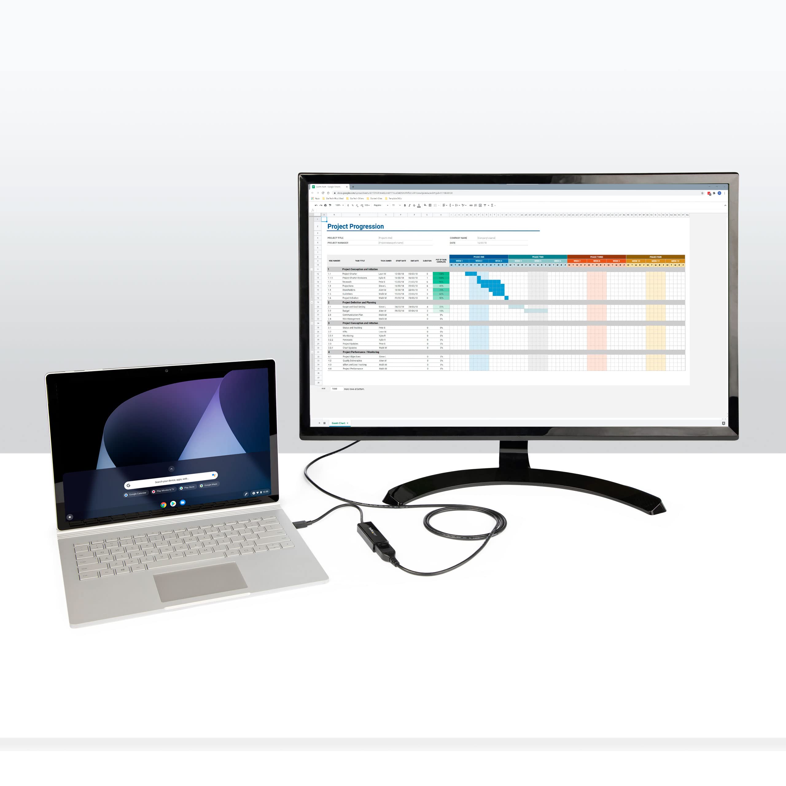 startech-com-c-ble-displayport-1-4-certifi-vesa-2m-8k-60hz-noir image 4