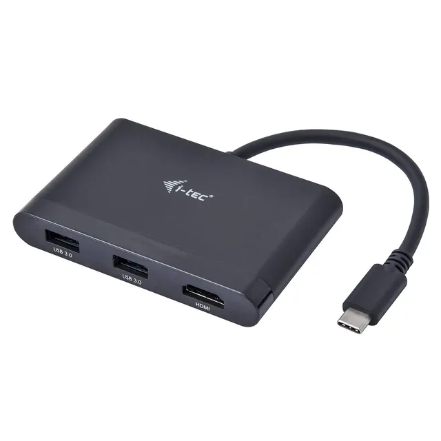 i-tec-adaptateur-usb-c-vers-hdmi-4k-2x-usb-3-0-usb-c-power-delivery image 1