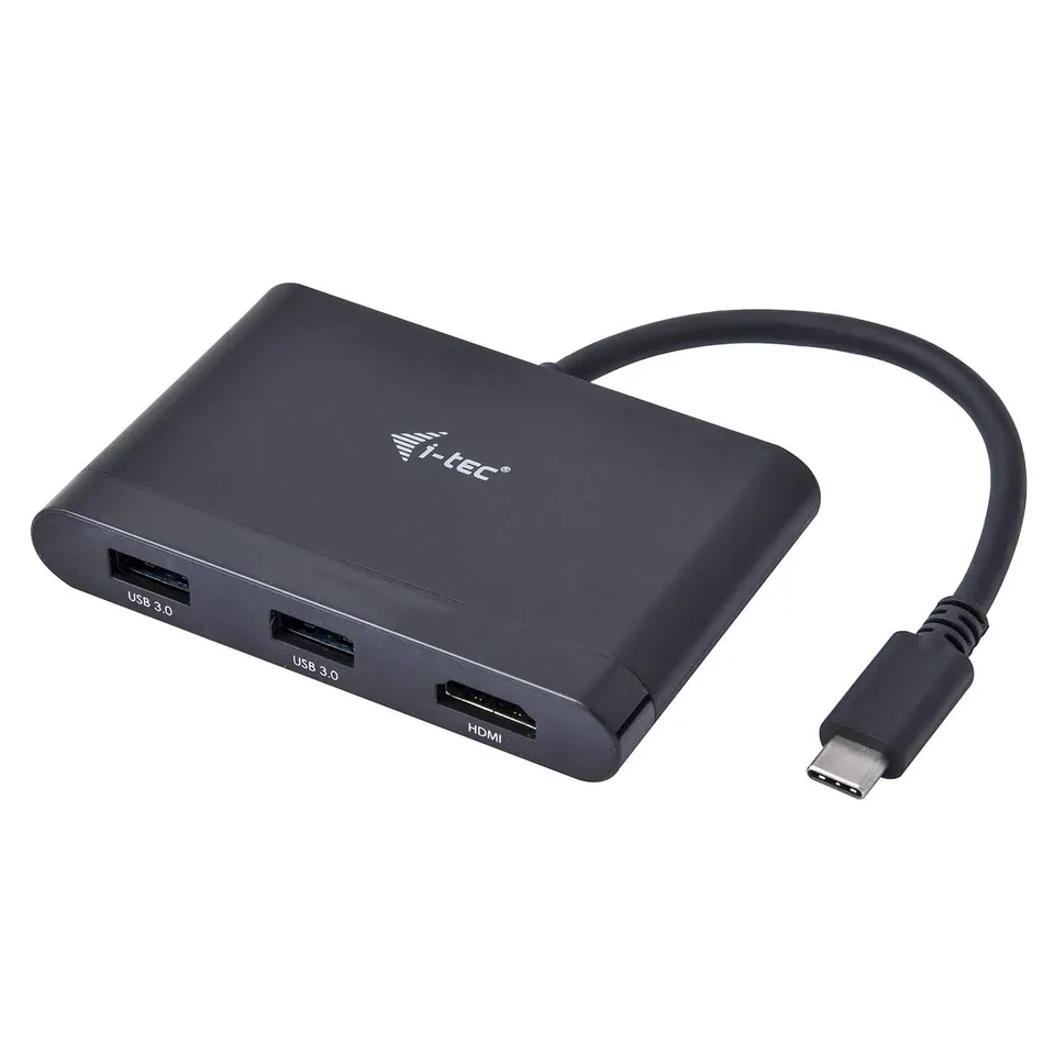 i-tec-adaptateur-usb-c-vers-hdmi-4k-2x-usb-3-0-usb-c-power-delivery image 1