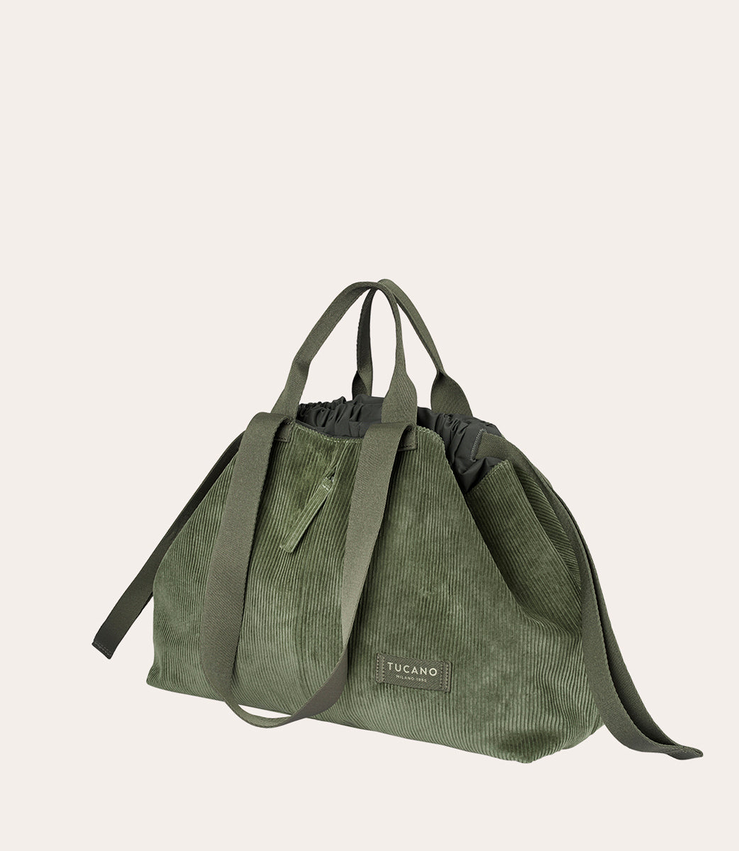 tucano-carry-corduroy-medium-sac-shopper-velours image 3
