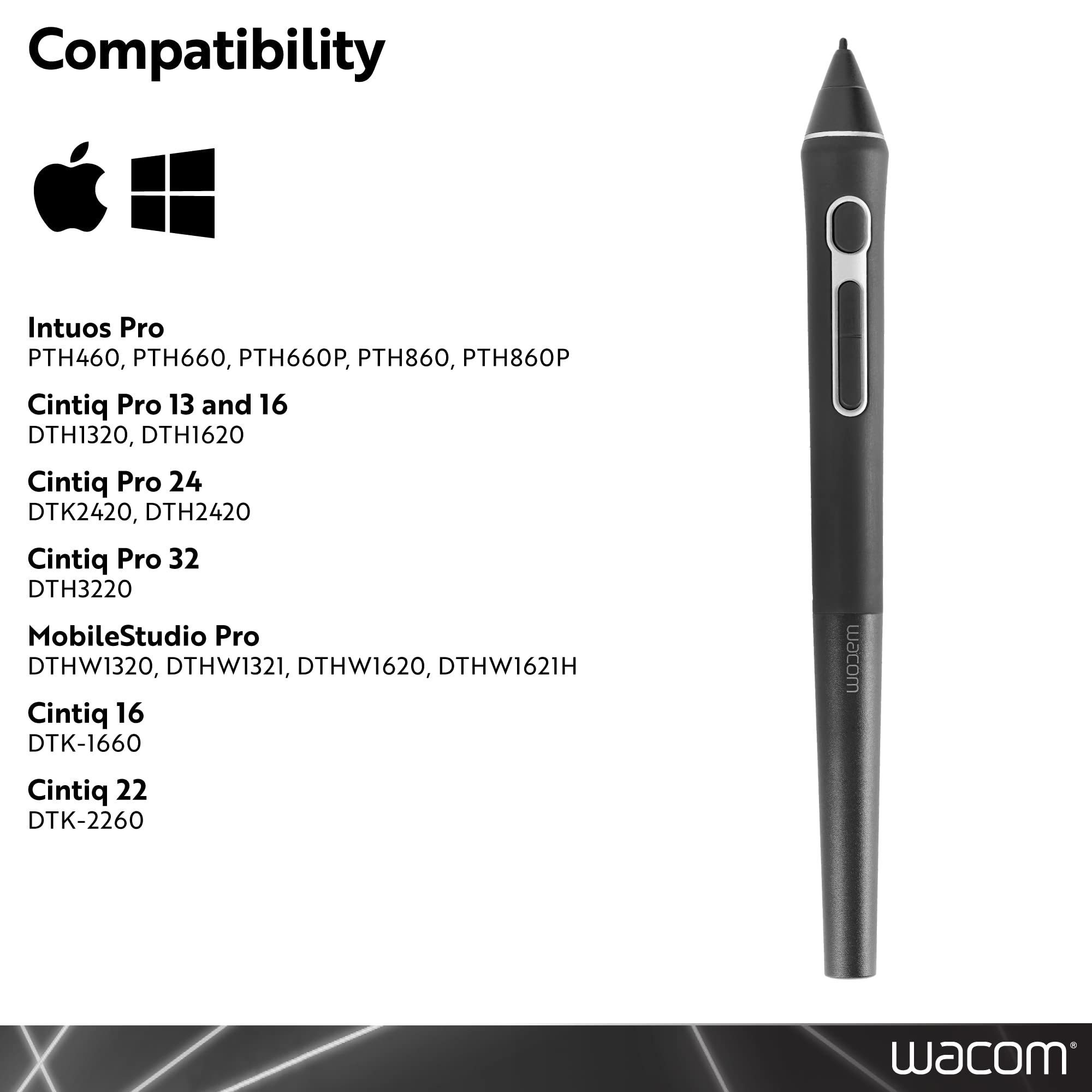 wacom-pro-pen-3d-kp505-stylet-pour-mobilestudio-pro-cintiq-pro-intuos-pro image 7