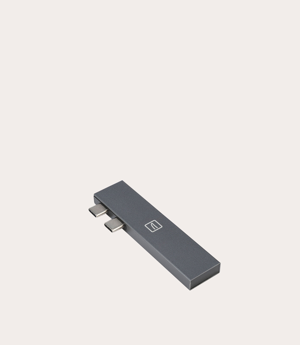 tucano-4-in-1-hub-usb-c-2x-usb-3-0-usb-c-pd-100w image 3