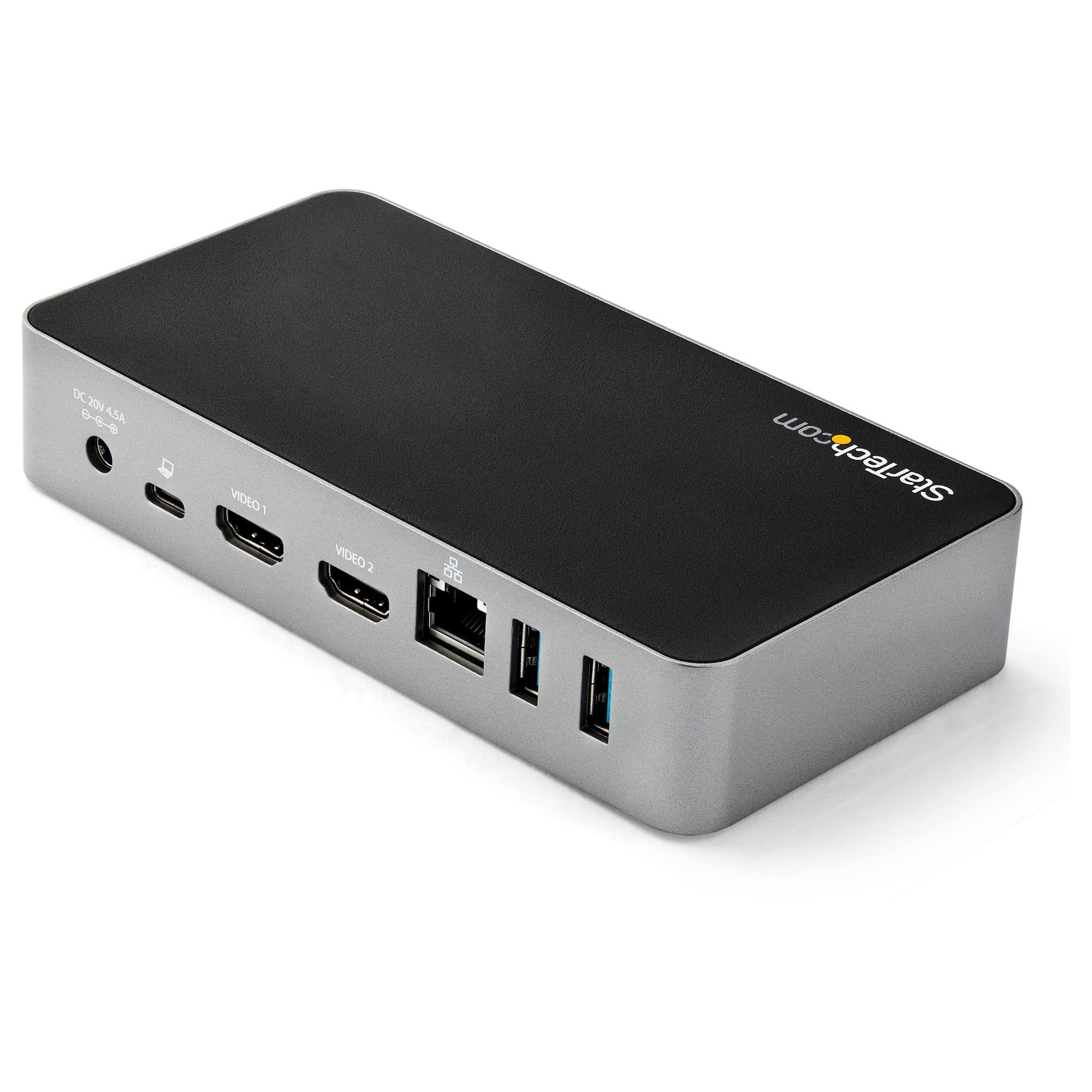 startech-com-dock-usb-c-displaylink-double-hdmi-1080p-65w-gbe-prise-ue image 2
