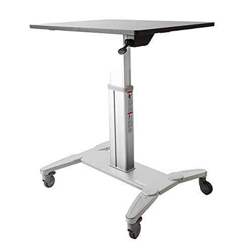 startech-com-stscart-bureau-mobile-debout-assis-debout-roulettes-60x80-cm image 3