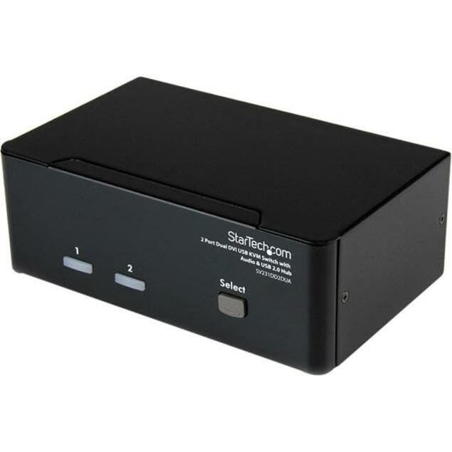 startech-com-sv231dd2dua-switch-kvm-dvi-2-ports-double-cran-usb-audio image 7