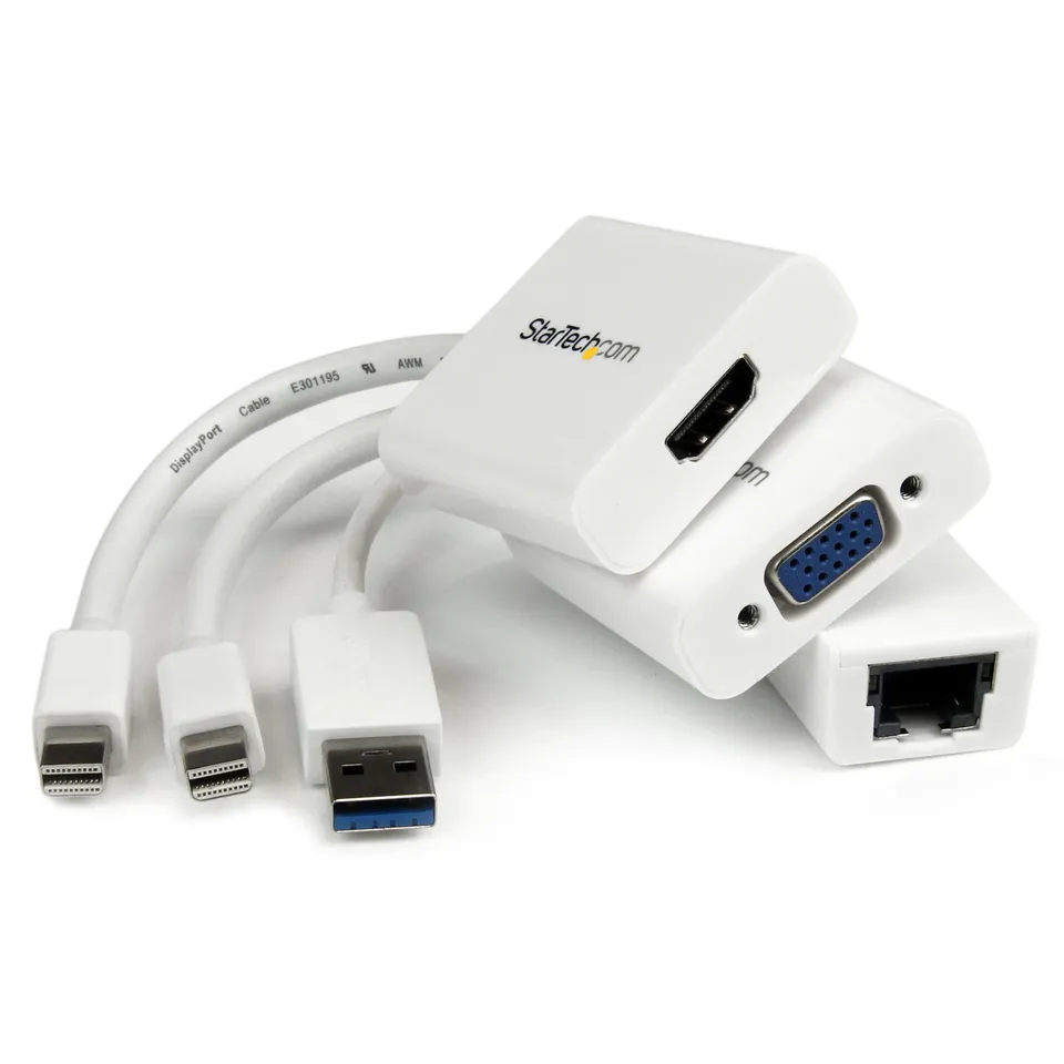 startech-com-macamdpgbk-kit-macbook-air-mini-dp-vers-vga-hdmi-usb-3-0-gbe image 1