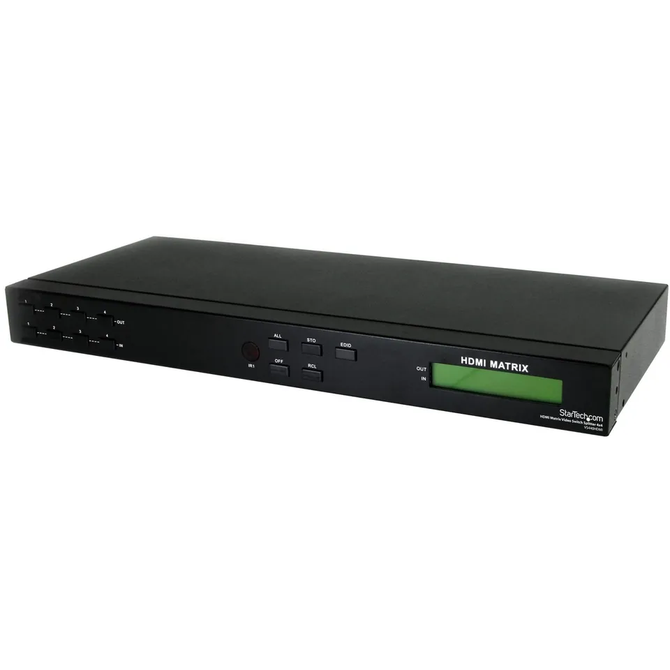 startech-com-vs440hdmi-matrice-vid-o-hdmi-4x4-avec-audio-et-rs232 image 1