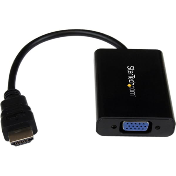 startech-com-adaptateur-hdmi-vers-vga-audio-hd2vgaa2-1080p-noir image 6