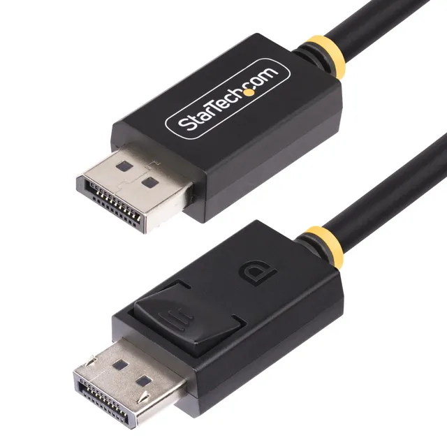 startech-com-c-ble-displayport-2-1-dp40-certifi-vesa-3m-8k-60hz-hdr-noir image 1