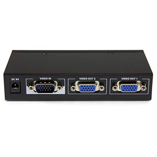 startech-com-r-partiteur-vid-o-vga-2-ports-250-mhz-1920x1440-st122leu-noir image 6