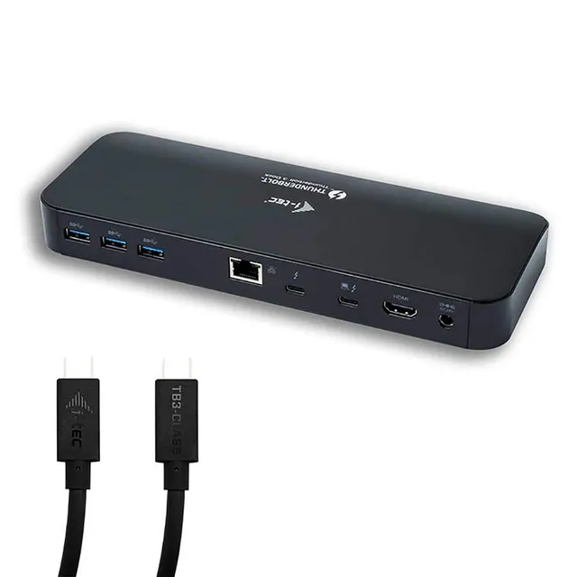 i-tec-station-d-accueil-thunderbolt-3-2x-4k-85w-pd-c-bles-solomon image 1