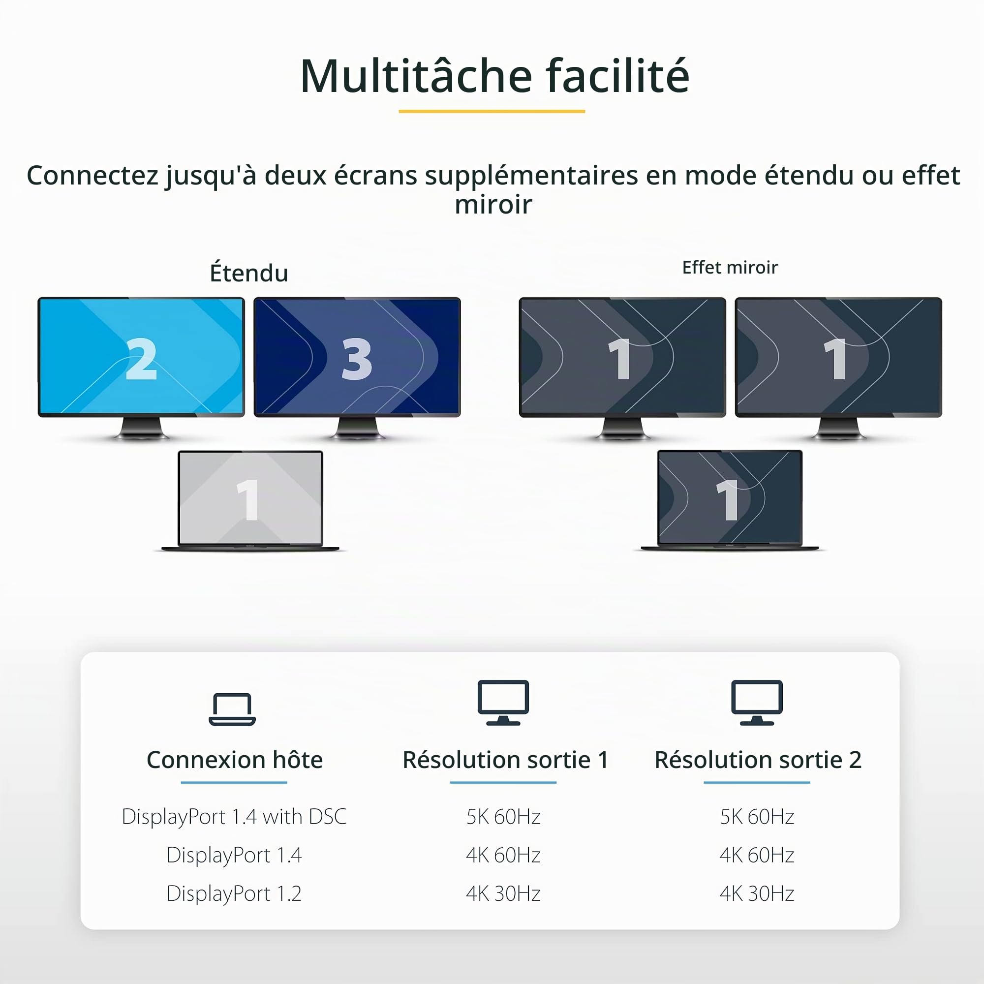 startech-com-st12mhdlan-series-hub-mst-displayport-1-4-vers-2x-displayport-doubl image 4